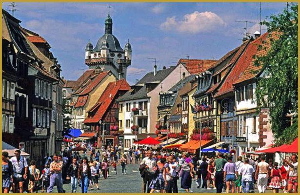 Au Bon Vieux Port Maison De Vacances Alsacienne A 10Mn De Ribeauville, Riquewihr Et Kaysersberg Sélestat Esterno foto